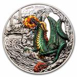 Silver Two Ounces 2024 Popular Legends - Wawel Dragon: Photo Coin, Niue, Silver Two Ounces 2024 Popular Legends - Wawel Dragon / thumbnail
