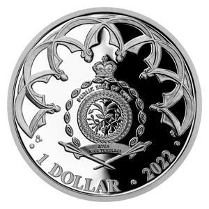 Niue / Silver Ounce 2022 Cathedral of St Elizabeth - Main Altar - obverse photo