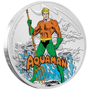 Niue / Silver Ounce 2020 Justice League - Aquaman - obverse photo