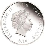 Silver Ounce 2016 Kings of the Continents - Jaguar: Photo Coin, Niue, Silver Ounce 2016 Kings of the Continents - Jaguar / thumbnail