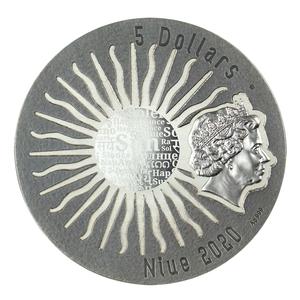 Niue / Silver Two Ounces 2020 Tonatiuh - obverse photo
