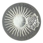 Niue / Silver Two Ounces 2020 Tonatiuh - obverse photo