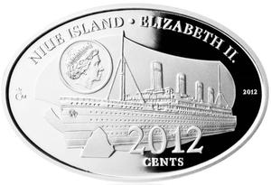 Niue / Silver Ounce 2012 Titanic - obverse photo