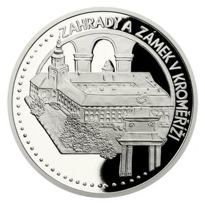 Niue / Platinum Ounce 2018 UNESCO - Kroměříž Castle - reverse photo