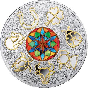 Niue / Silver Quarter Kilo 2018 Lucky Seven - reverse photo