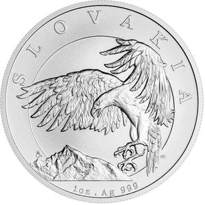 Niue / Silver Ounce 2024 Slovakia Eagle - reverse photo