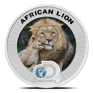 Niue / Silver One and a Half Ounce 2016 Discovery - Lion - obverse photo