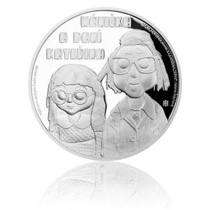 Niue / One Dollar Silver 2016 Mánička and Mrs Kateřina - reverse photo