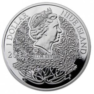 Niue / One Dollar Silver 2013 Magic Stones - October - obverse photo