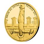 Gold Quarter Ounce 2021 St Peter's Basilica - The Cross: Photo Coin, Niue, Gold Quarter Ounce 2021 St Peters Basilica / thumbnail