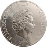 Niue / Silver Five Ounces 2019 Tree of Life - obverse photo