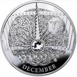 One Dollar Silver 2013 Magic Stones - December: Photo Coin, Niue, One Dollar Silver 2013 Magic Stones - December / thumbnail