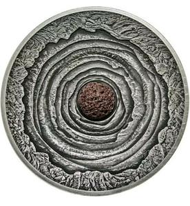 Niue / Silver Ounce 2014 Erta Ale Volcano - reverse photo