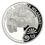 Niue / Platinum Ounce 2017 UNESCO - Holašovice Historic Village - reverse photo