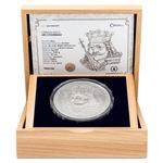 Silver Kilo 2018 George of Poděbrady: Photo Coin, Niue, Silver Kilo 2018 George of Poděbrady / thumbnail