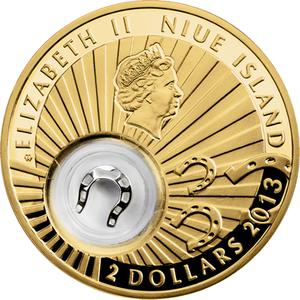 Niue / Silver Ounce 2013 Horseshoe - obverse photo