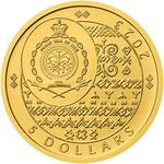 Niue / Gold Tenth-Ounce 2023 Slovakia Eagle - obverse photo