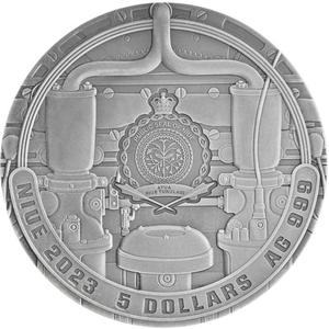 Niue / Silver Two Ounces 2023 The Punk Universe - Dieselpunk - obverse photo