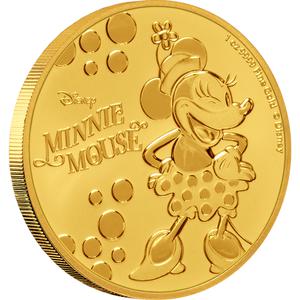 Niue / Gold Ounce 2019 Minnie Mouse - reverse photo