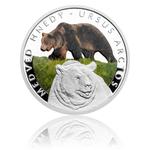 Silver Half Ounce 2016 Brown Bear: Photo Coin, Niue, Silver Half Ounce 2016 Brown Bear / thumbnail