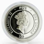 Silver Ounce 2012 Victory 1812 - Russian Cavalry: Photo Coin, Niue, Silver Ounce 2012 Victory 1812 - Russian Cavalry / thumbnail