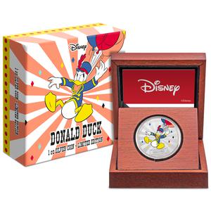 Niue / Silver Ounce 2019 Donald Duck - Coloured - obverse photo