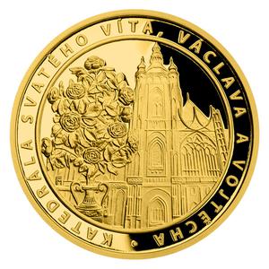 Niue / Gold Quarter Ounce 2018 Golden Rose - obverse photo