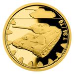 Gold Tenth-Ounce 2022 Armoured Vehicles - T-34/76: Photo Coin, Niue, Gold Tenth-Ounce 2022 Armoured Vehicles - T-34/76 / thumbnail
