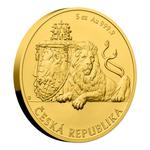 Gold Five Ounces 2018 Czech Lion: Photo Coin, Niue, Gold Five Ounces 2018 Czech Lion / thumbnail