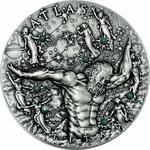 Silver Two Ounces 2020 Titans - Atlas: Photo Coin, Niue, Silver Two Ounces 2020 Titans - Atlas / thumbnail
