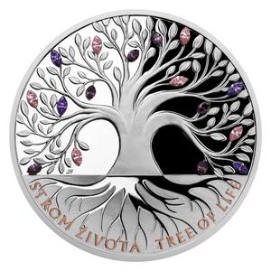 Niue / Silver Ounce 2021 Tree of Life - Summer - reverse photo