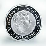 One Dollar Silver 2013 Ukrgasbank: Photo Coin, Niue, One Dollar Silver 2013 Ukrgasbank / thumbnail