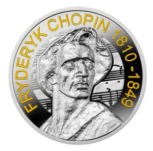 Niue / Silver Two Ounces 2015 Chopin - reverse photo