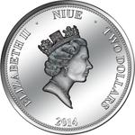 Silver Fifty Grams 2014 Panama Canal: Photo Coin, Niue, Silver Fifty Grams 2014 Panama Canal / thumbnail