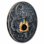 Silver Two Ounces 2023 Black Pearl and Dragon: Photo Coin, Niue, Silver Two Ounces 2023 Black Pearl and Dragon / thumbnail