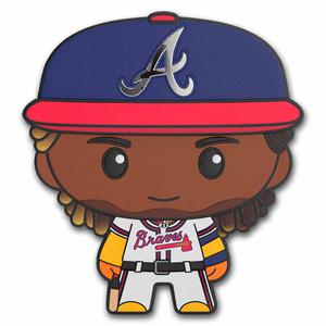 Niue / Silver Ounce 2025 MLB Player - Ronald Acuna Jr - reverse photo