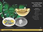 Silver Ounce 2013 Year of the Snake - Lucky Oval: Photo Coin, Niue, Silver Ounce 2013 Year of the Snake - Lucky Oval / thumbnail