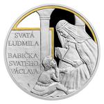 Silver Ounce 2020 St Ludmila - First Czech Saint: Photo Coin, Niue, Silver Ounce 2020 St Ludmila - First Czech Saint / thumbnail