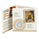 Silver Ounce 2019 Animal Champions - Golden Poison Frog: Photo Coin, Niue, Silver Ounce 2019 Animal Champions - Golden Poison Frog / thumbnail