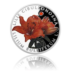 Niue / Silver Half Ounce 2017 Lilium Bulbiferum - reverse photo