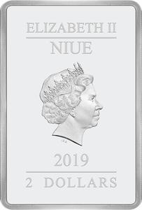 Niue / Silver Ounce 2019 Disney - Season's Greetings - obverse photo