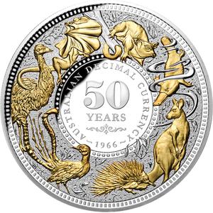 Niue / Silver Five Ounces 2016 Decimal Currency - obverse photo