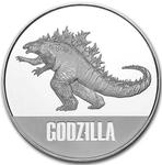 Niue / Silver Ounce 2021 Godzilla vs Kong - Godzilla - reverse photo