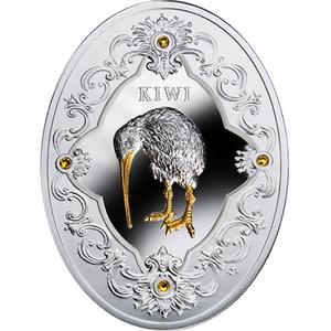 Niue / Two Dollars Silver 2014 Kiwi - reverse photo