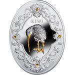 Two Dollars Silver 2014 Kiwi: Photo Coin, Niue, Two Dollars Silver 2014 Kiwi / thumbnail