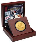 Gold Quarter Ounce 2017 Mickey - Delayed Date: Photo Coin, Niue, Gold Quarter Ounce 2017 Mickey - Delayed Date / thumbnail