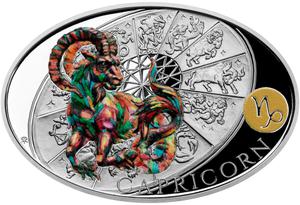Niue / Silver Ounce 2021 Zodiac - Capricorn - reverse photo