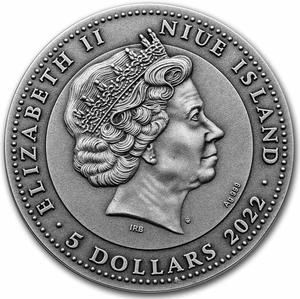 Niue / Silver Two Ounces 2022 Drowner - obverse photo