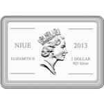 Silver Ounce 2013 Pufferfish: Photo Coin, Niue, Silver Ounce 2013 Pufferfish / thumbnail