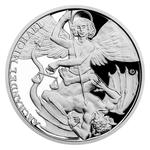 Silver Two Ounces 2022 Archangel Michael: Photo Coin, Niue, Silver Two Ounces 2022 Archangel Michael / thumbnail